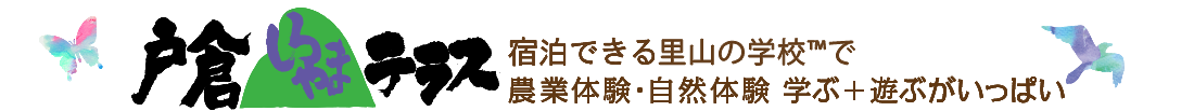 戸倉しろやまテラスは農業体験・自然体験など、学ぶと遊ぶがいっぱいの泊まれる学校です。